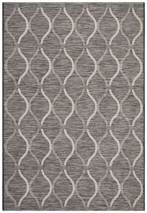 Tara Denise Trellis Rug Black