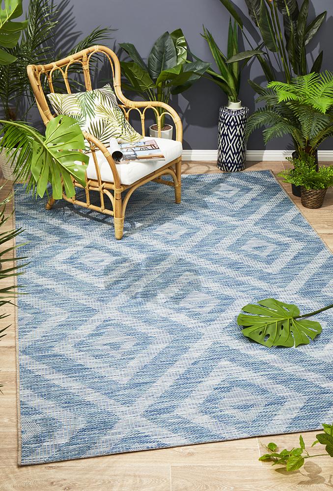 Tara Cain Rug Blue