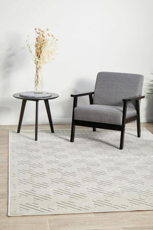 CITY Alice Natural White Rug