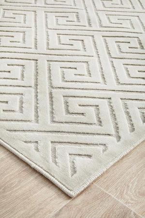 CITY Alice Natural White Runner Rug