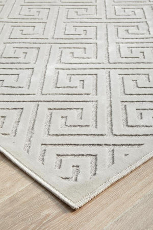 CITY Alice Natural White Rug