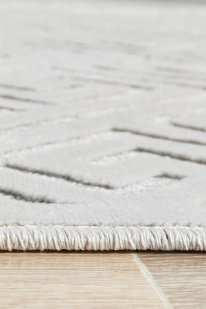 CITY Alice Natural White Rug