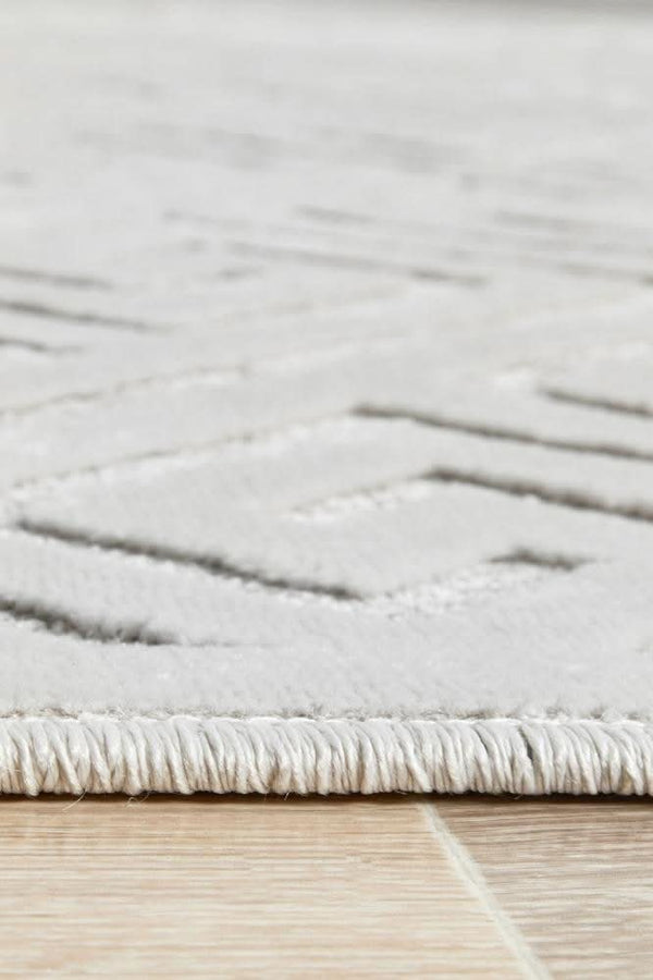 CITY Alice Natural White Rug