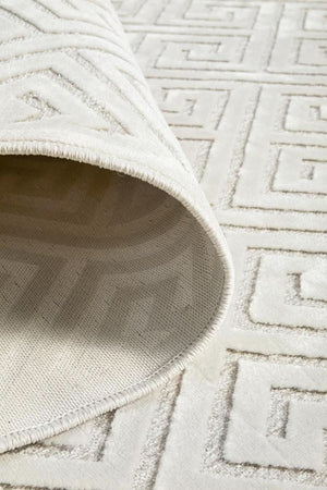 CITY Alice Natural White Rug