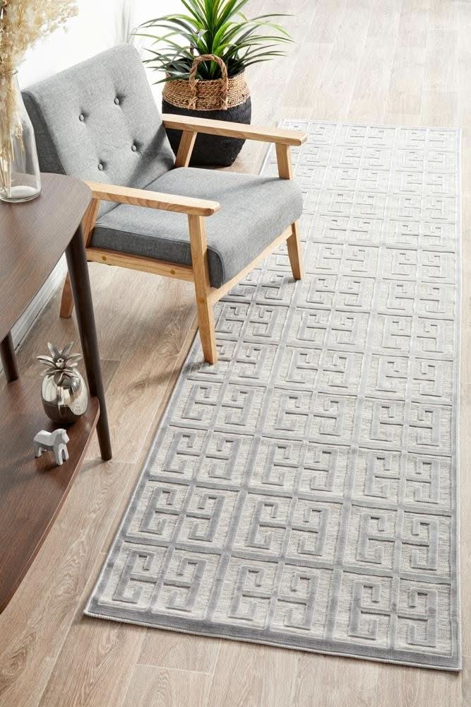 CITY Brenda Silver Runner Rug