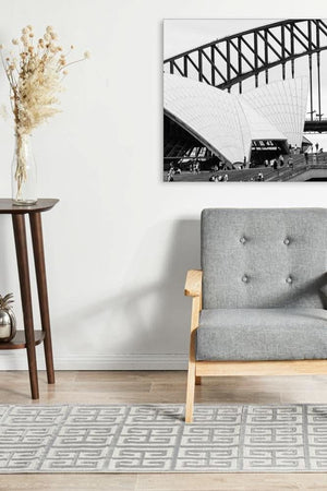 CITY Brenda Silver Runner Rug