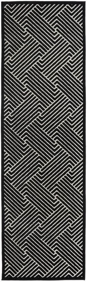CITY Cindy Black & Gold Rug
