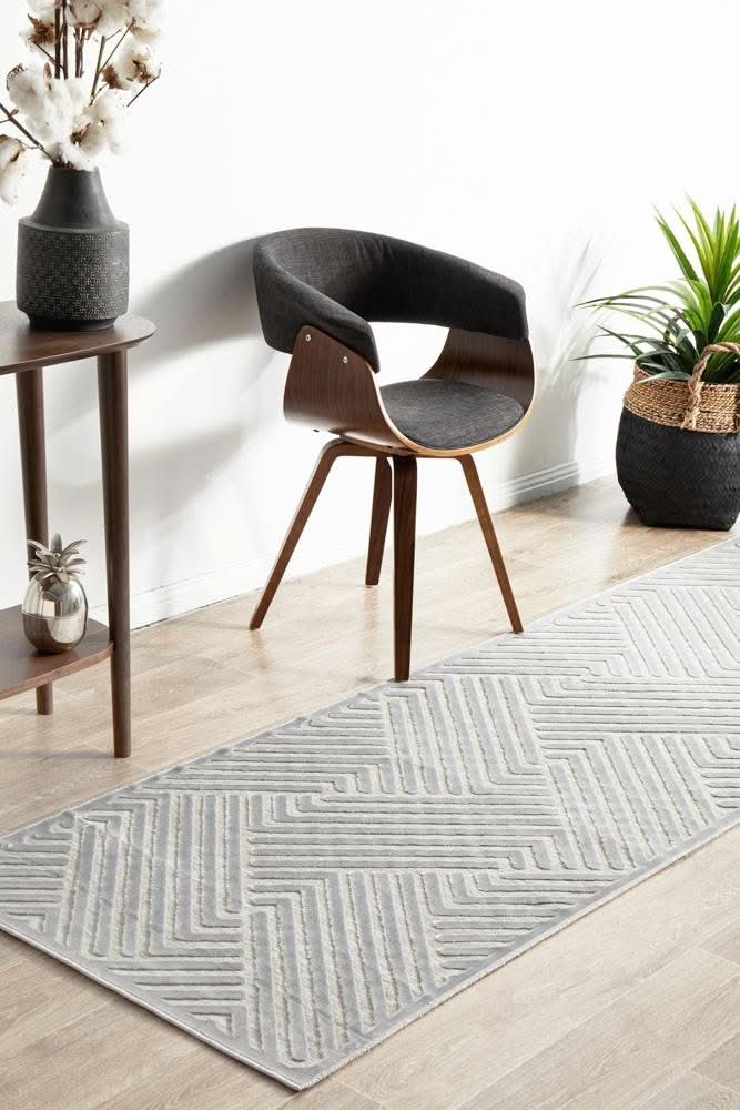 CITY Cindy Silver Runner Rug