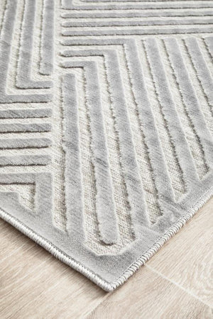 CITY Cindy Silver Runner Rug