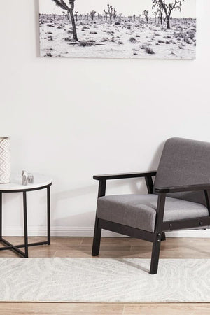 HALIX Savannah Silver Runner Rug