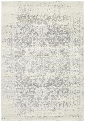 ENVI Dream White Silver Transitional Rug