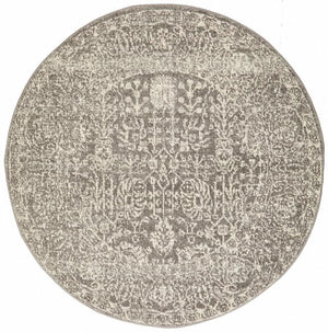 ENVI Homage Grey Transitional Round Rug