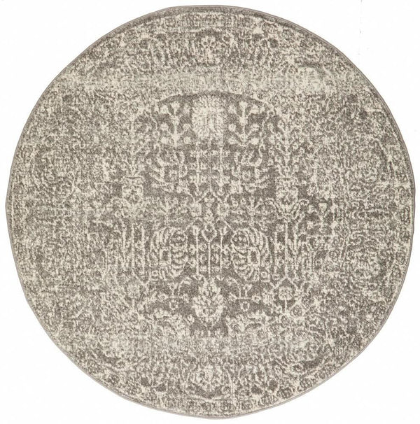 ENVI Homage Grey Transitional Round Rug