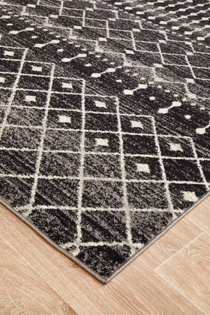 ENVI Simplicity Black Transitional Rug