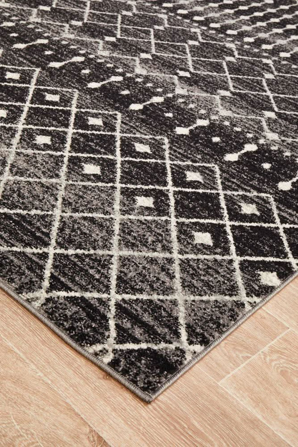 ENVI Simplicity Black Transitional Rug
