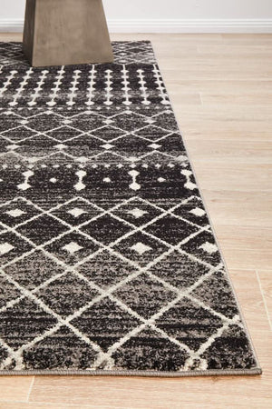 ENVI Simplicity Black Transitional Rug