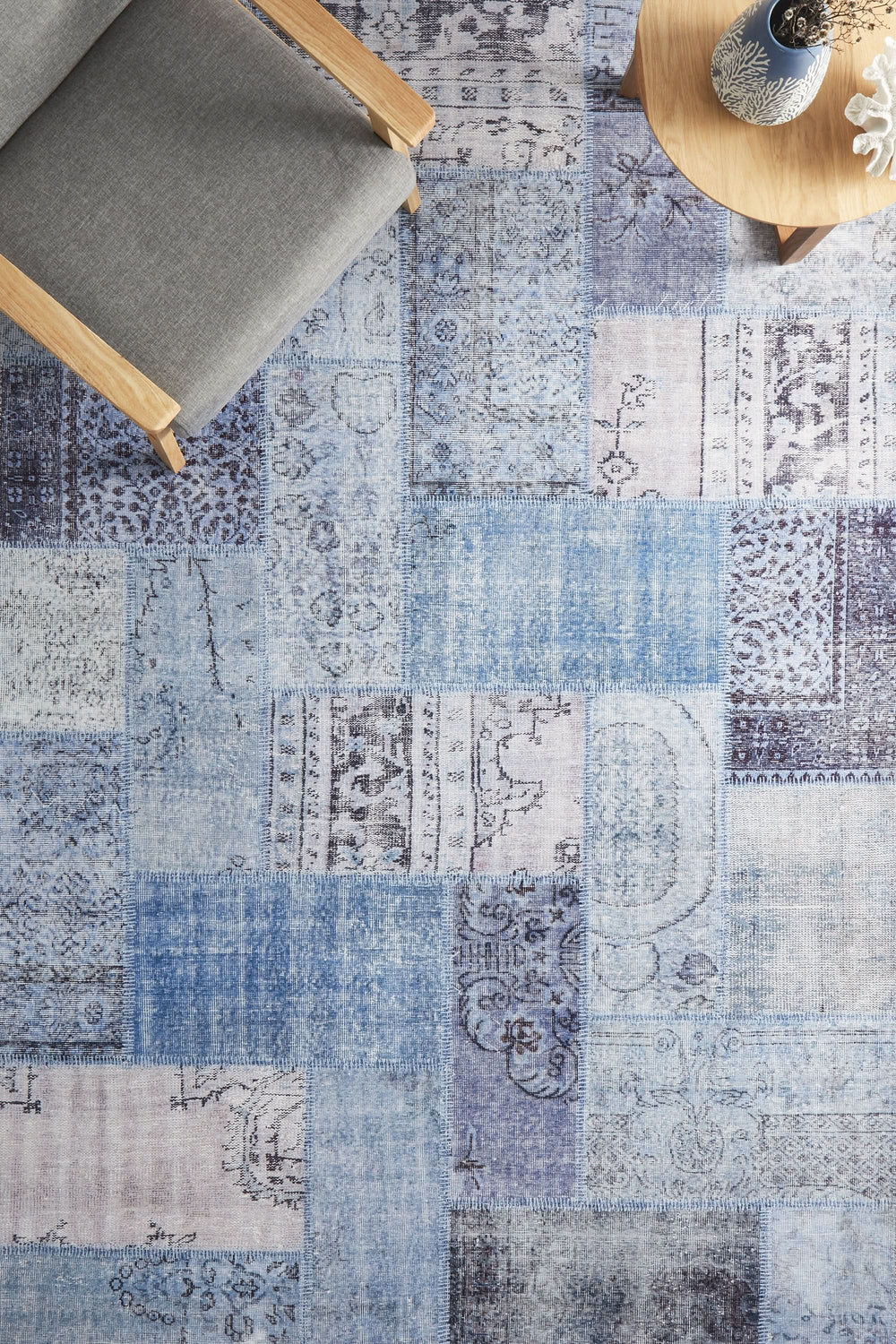 ANKARA 121 Denim Rug