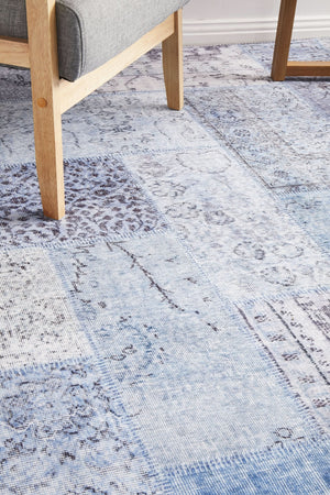 ANKARA 121 Denim Rug