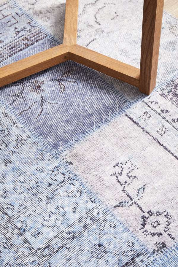 ANKARA 121 Denim Rug