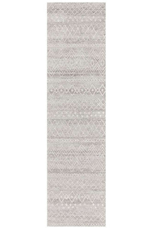 Oasis Nadia Grey Rustic Tribal Rug