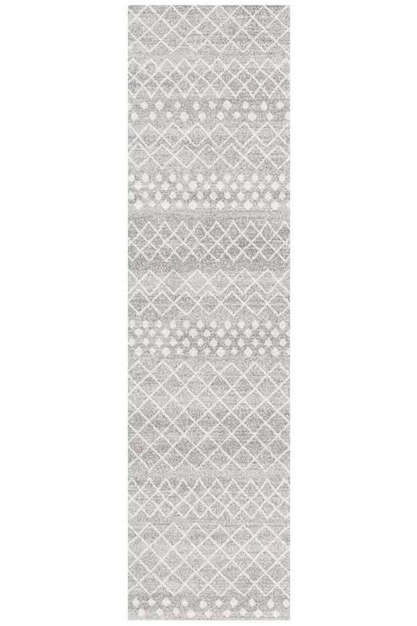 Oasis Selma Silver Tribal Rug