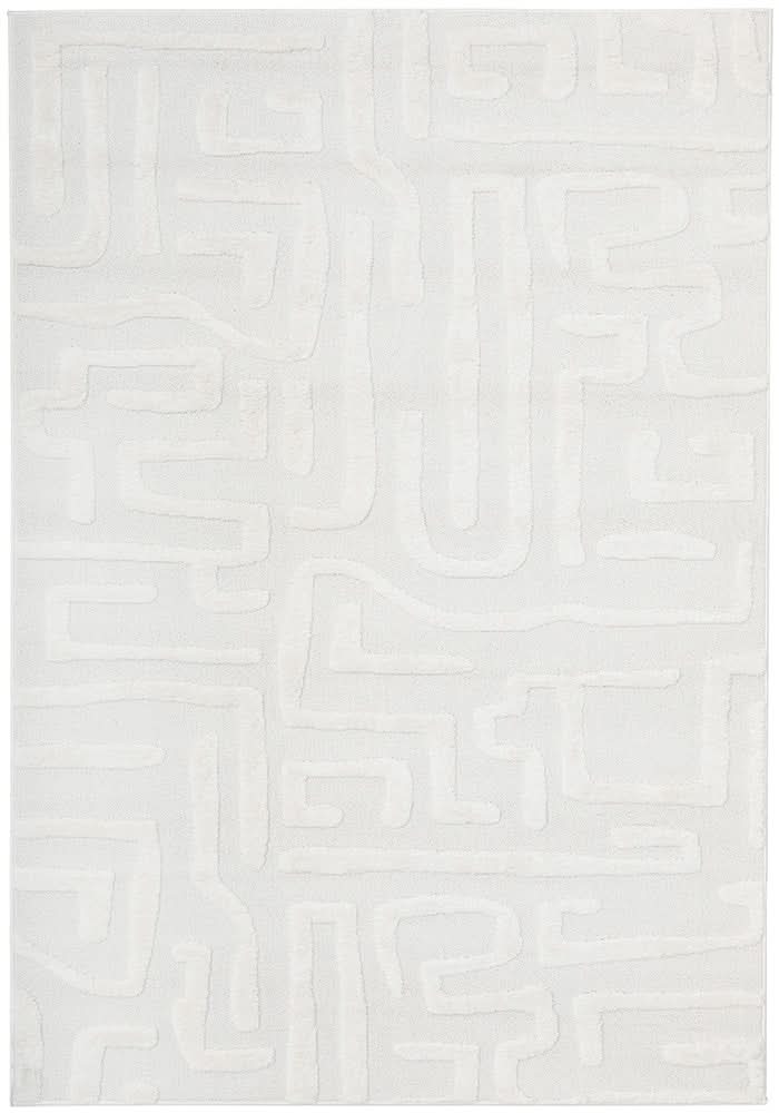 Serenade Arlo White Rug