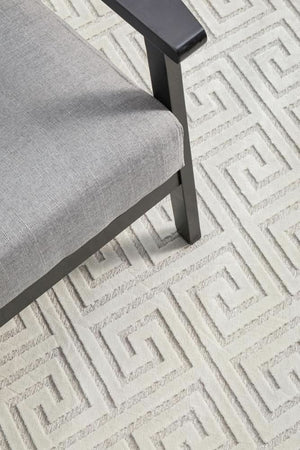 CITY Alice Natural White Rug