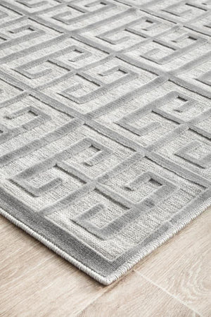 CITY Brenda Silver Runner Rug