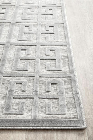 CITY Brenda Silver Runner Rug