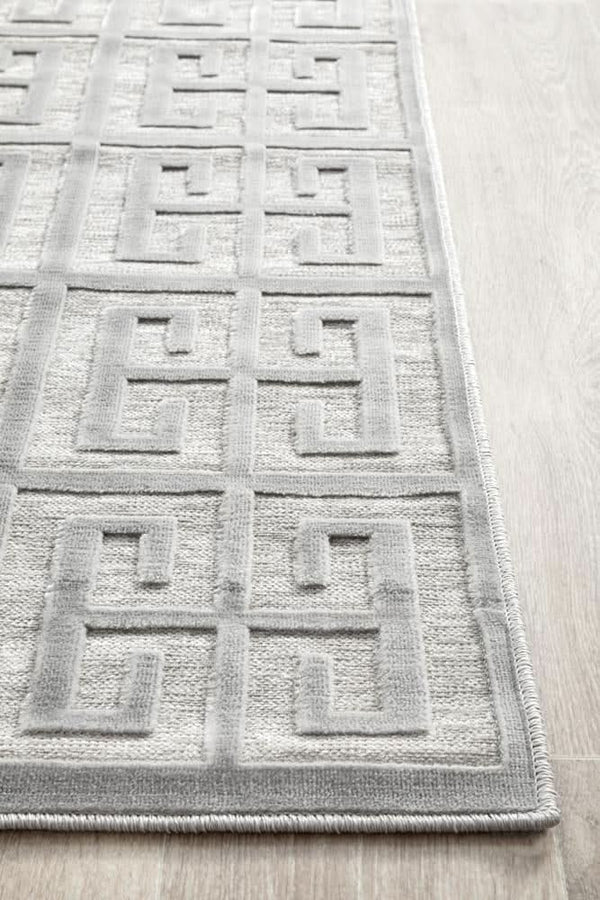 CITY Brenda Silver Runner Rug