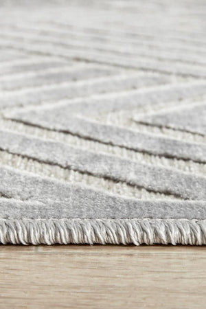 CITY Cindy Silver Runner Rug