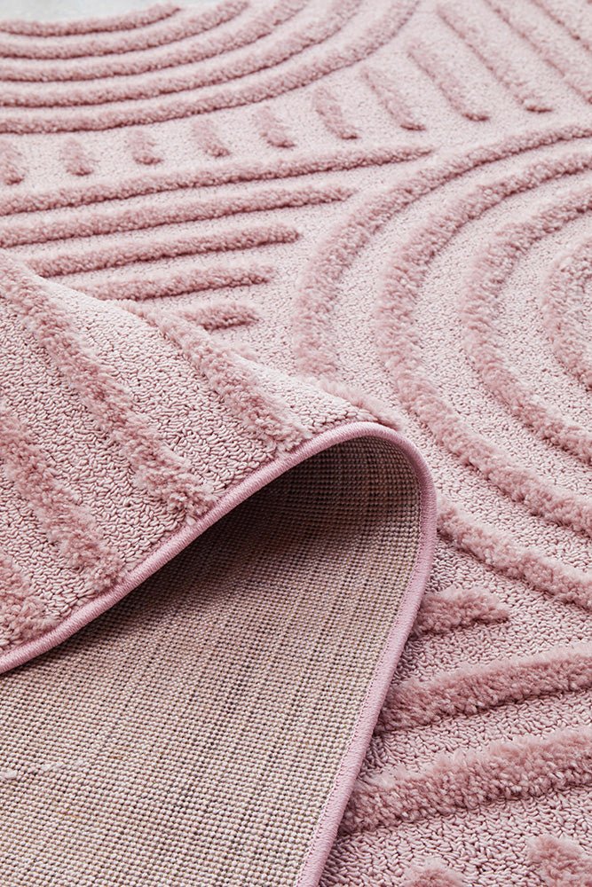 Add Playful Charm with a Pink Rug