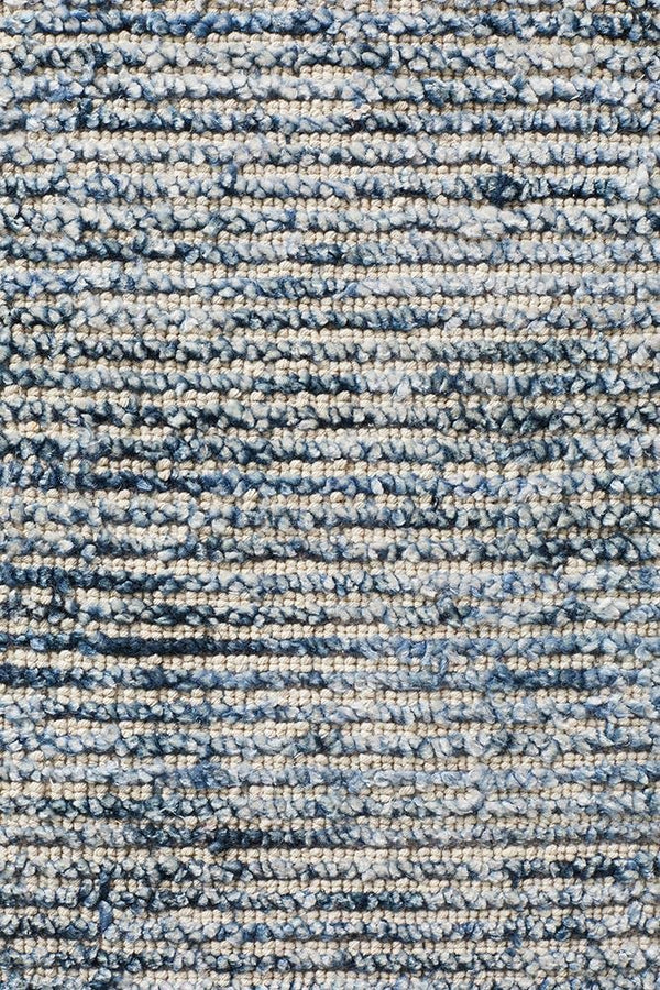 AURA Indigo Cotton Rayon Rug