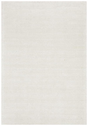 AURA Ivory Cotton Rayon Rug