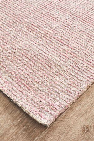 AURA Rose Cotton Rayon Rug