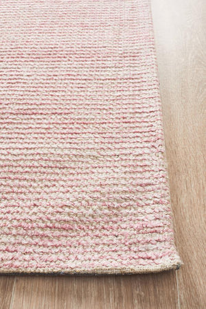 AURA Rose Cotton Rayon Rug