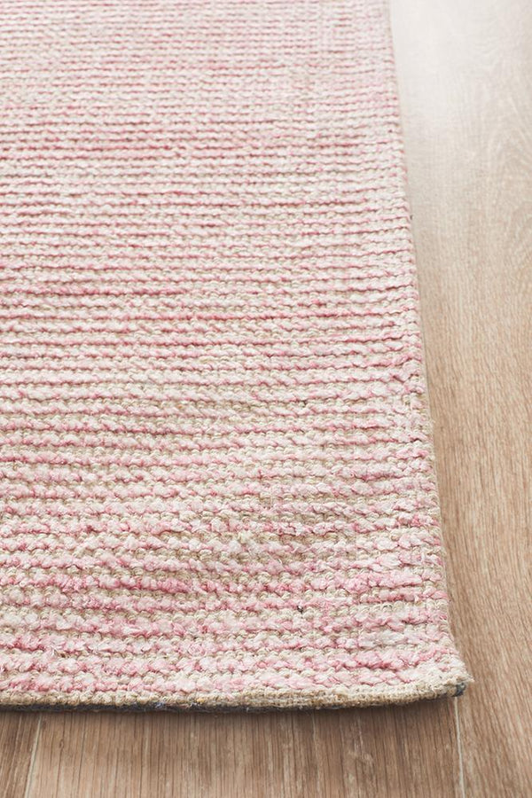 AURA Rose Cotton Rayon Rug