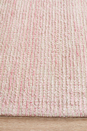 AURA Rose Cotton Rayon Rug