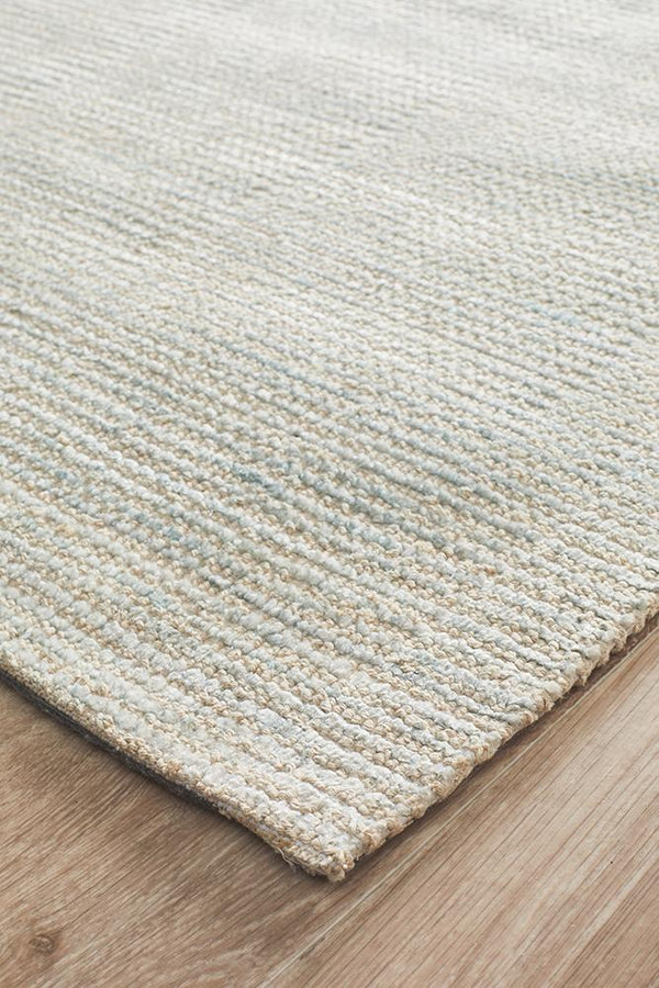 AURA Sky Cotton Rayon Rug