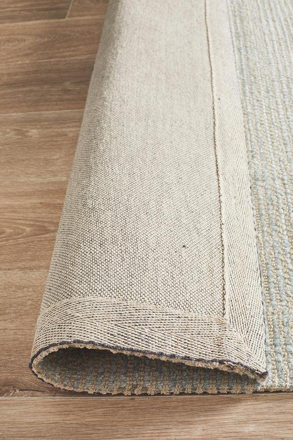 AURA Sky Cotton Rayon Rug