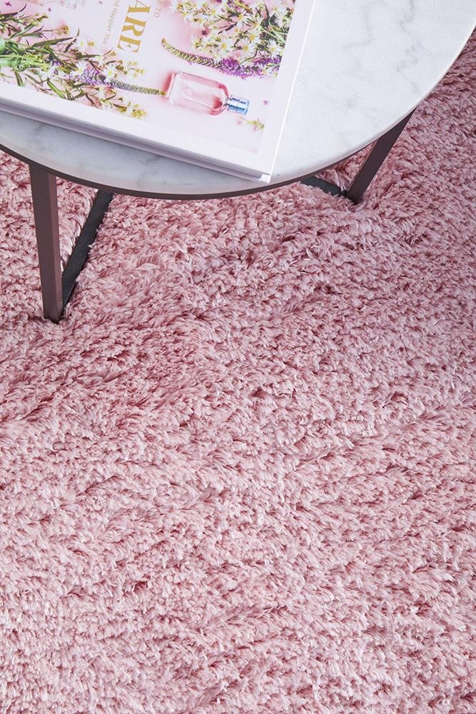 FLOKATI Pink Rug