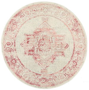 VIBE 702 Rose Round Rug