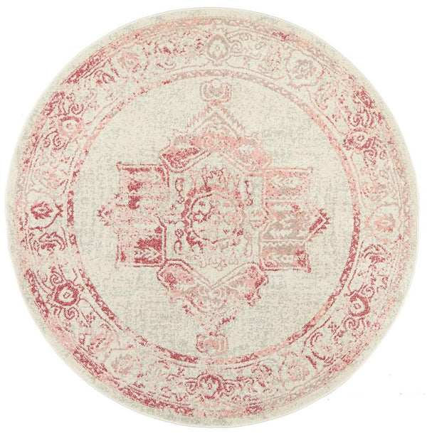 VIBE 702 Rose Round Rug