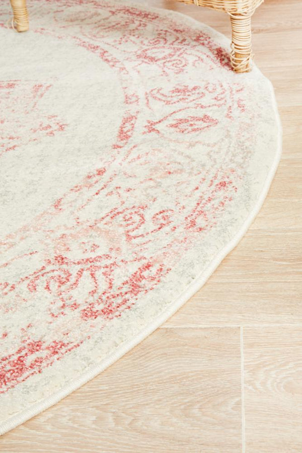 VIBE 702 Rose Round Rug