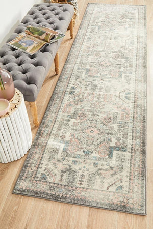 VIBE 704 Silver Runner Rug