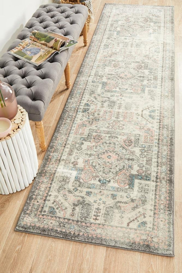 VIBE 704 Silver Runner Rug