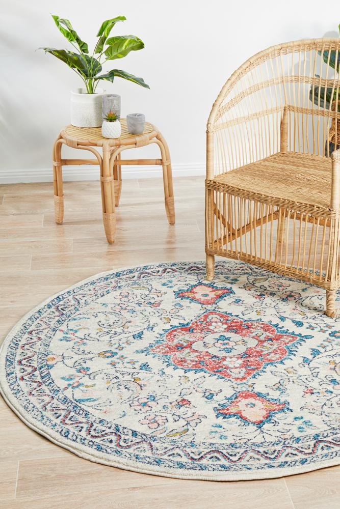 VIBE 705 Pastel Round Rug