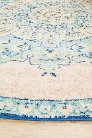VIBE 706 Flamingo Round Rug