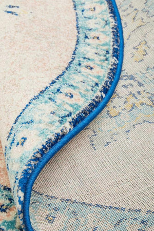 VIBE 706 Flamingo Round Rug