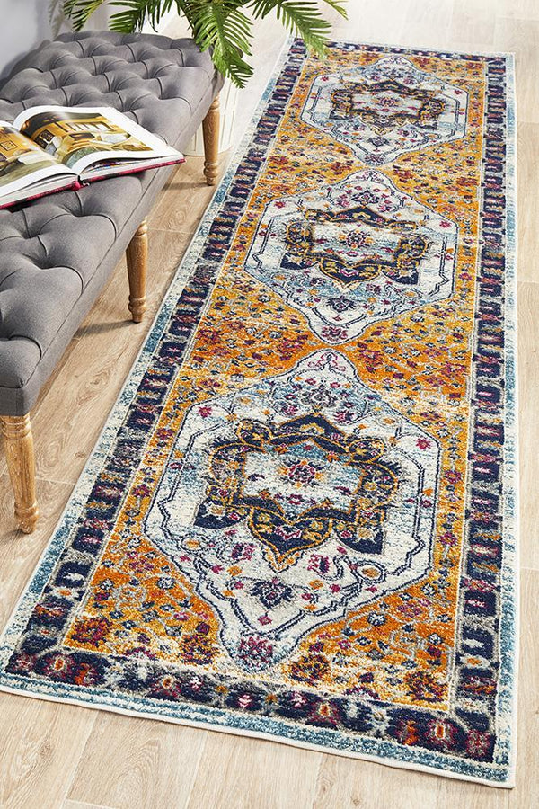 TALIA 201 Rust Runner Rug